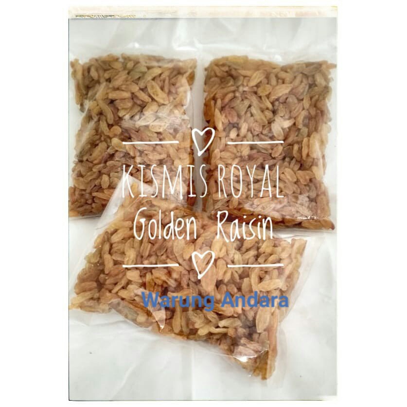 

Kismis Kuning Royal Golden Raisin 1000gr Asam Manis Alami Untuk Oleh-oleh Haji dan Umrah