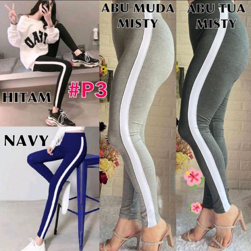 Legging wanita fashion murah / celana legging wanita model Lis