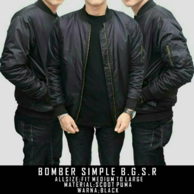 Jaket bomber b.g.s.r