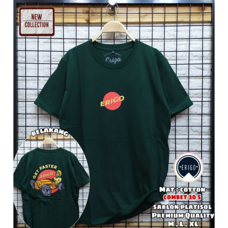 kaos erigo original / erigo apparel/ kaos distro pria wanita / kaos erigo pantai/kaos erigo termurah
