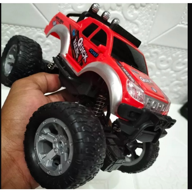 RC Rock Crawler 1:20 Off Road 2WD - Mobil Remot Kontrol Jeep Pickup Offroad Baterai Cas Berlampu