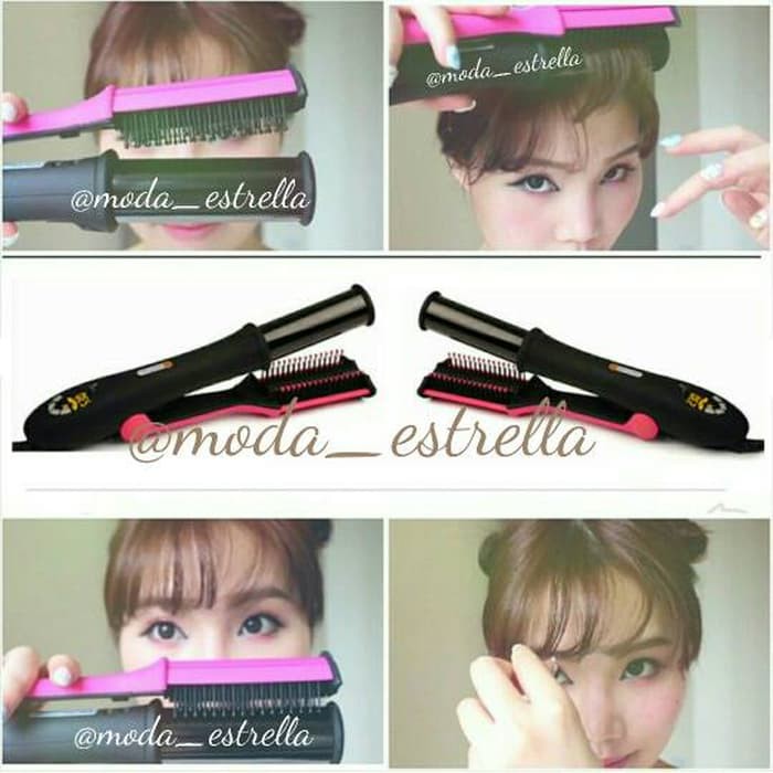 Original 100% CATOK INSTYLER PINK BRUSH AUTO ROTATE CURL CERAMIC STYLER ION SISIR termurah