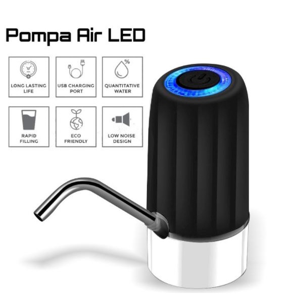 Pompa galon Elektrik Dispenser Listrik USB Worldhome66