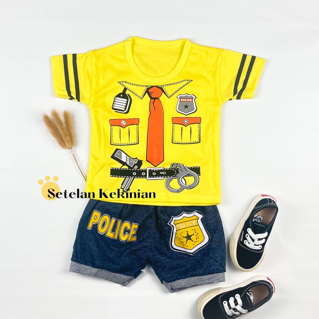 [SK] Set Baby Anak Laki Laki 0_12bulan Kaos Retro Anak Setelan Anak Cowok Murah Harga Grosir Daily