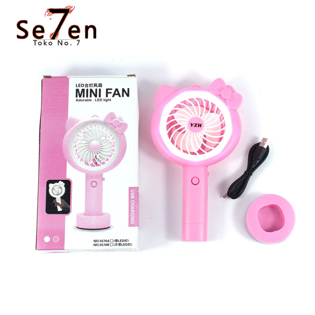 Kipas Angin Tangan Stand Portable Karakter ( Standing Mini Fan)