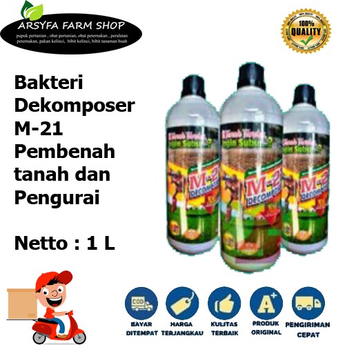 M21 Decomposer Formula Pupuk Organik Alami