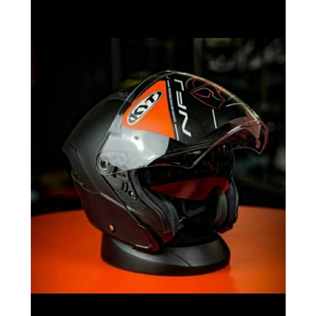 KYT NFJ BLACK MATT / HITAM DOFF