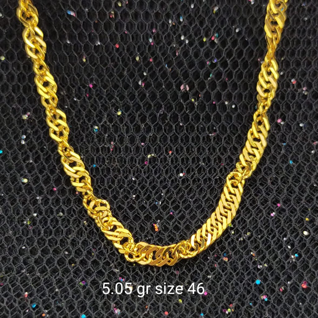 New Kalung Emas 17K - 5.05 gr Kadar 750 - 1604