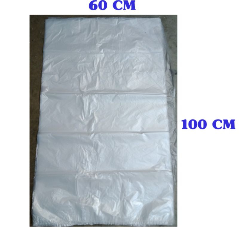 Inner (PLASTIK DALAMAN) karung 50 kg / karung 56 x 90 isi 100 lembar