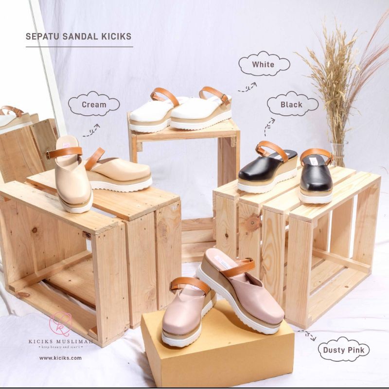 SEPATU SANDAL by Kiciks Muslimah