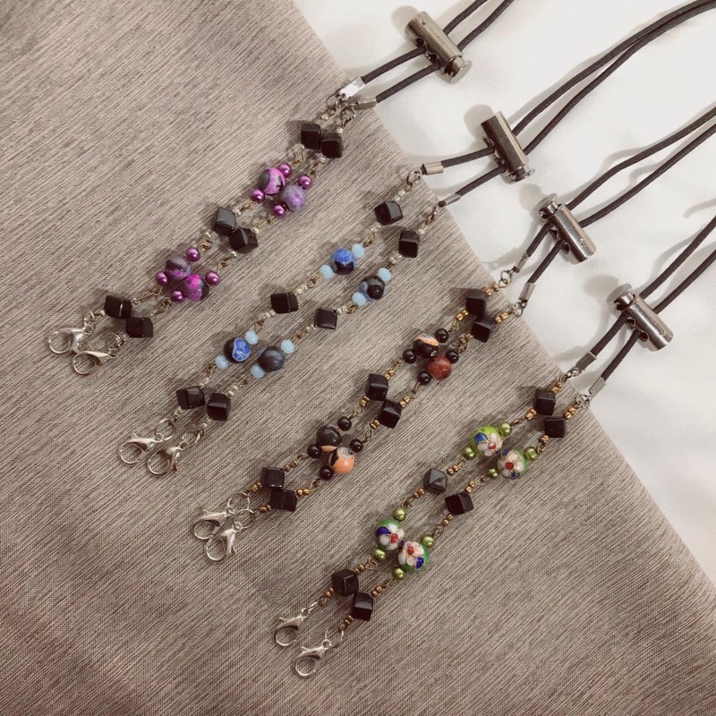 Strap Mask with Stopper / Tali Masker / Rantai Masker SET B