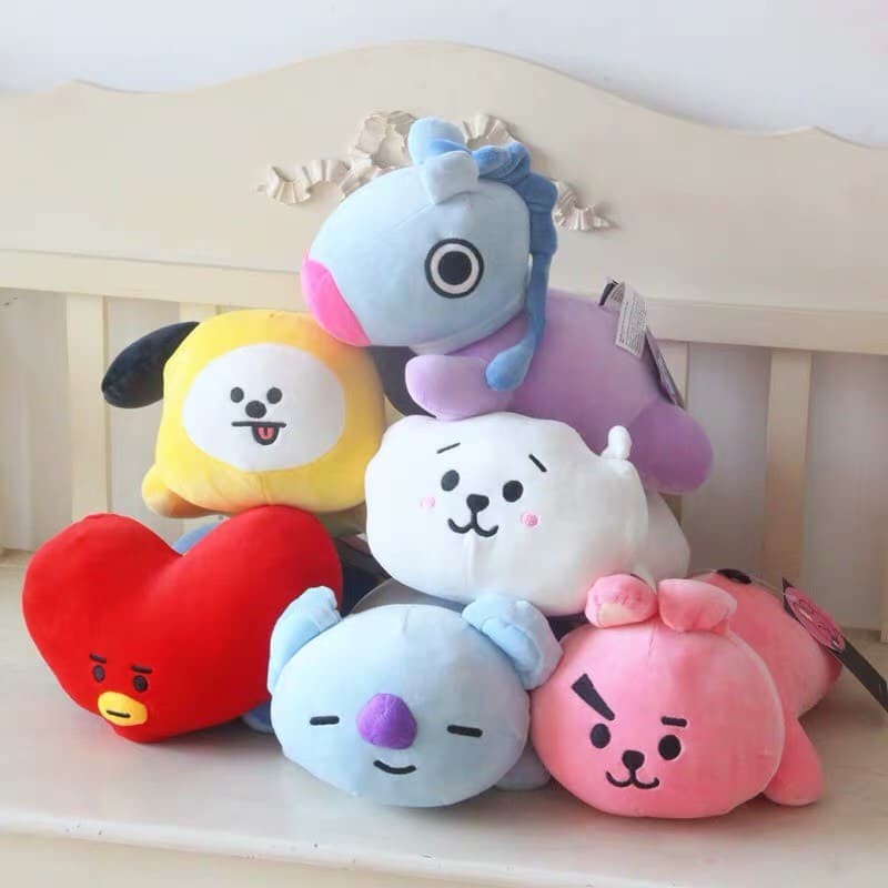 BONEKA BTS BT21 COOKY TATA CHIMMY JUNGKOOK JIMIN V RJ