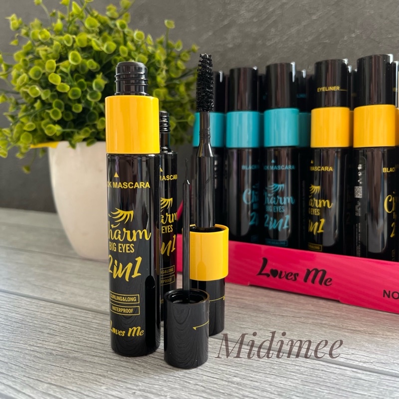 MASCARA&amp;EYELINER LOVE ME BPOM WATERFROOP