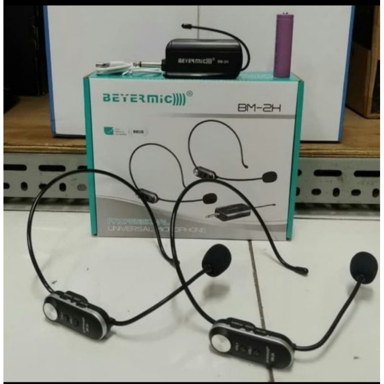 Mic Wireless Headset Bando Beyermic Bm2h BM 2H Original Product