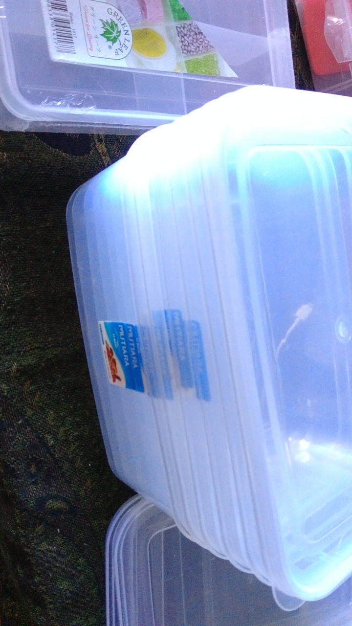 (6pcs) Kotak Makan / Bekal / Sealware Serbaguna 1800mil