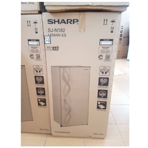 SHARP Kulkas 1 Pintu Low Watt SJN-182D PROMO MURAH GARANSI RESMI