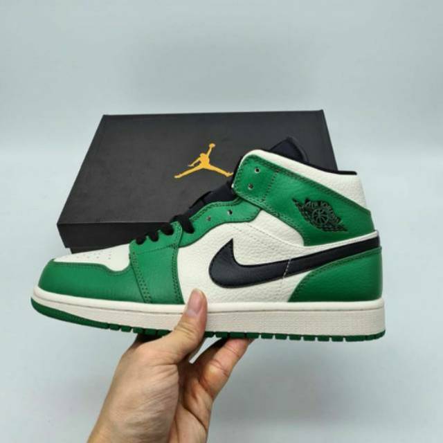 jordan 1 green and grey
