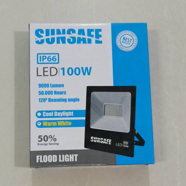 Lampu Sorot / Lampu Tembak LED 100W - Kuning