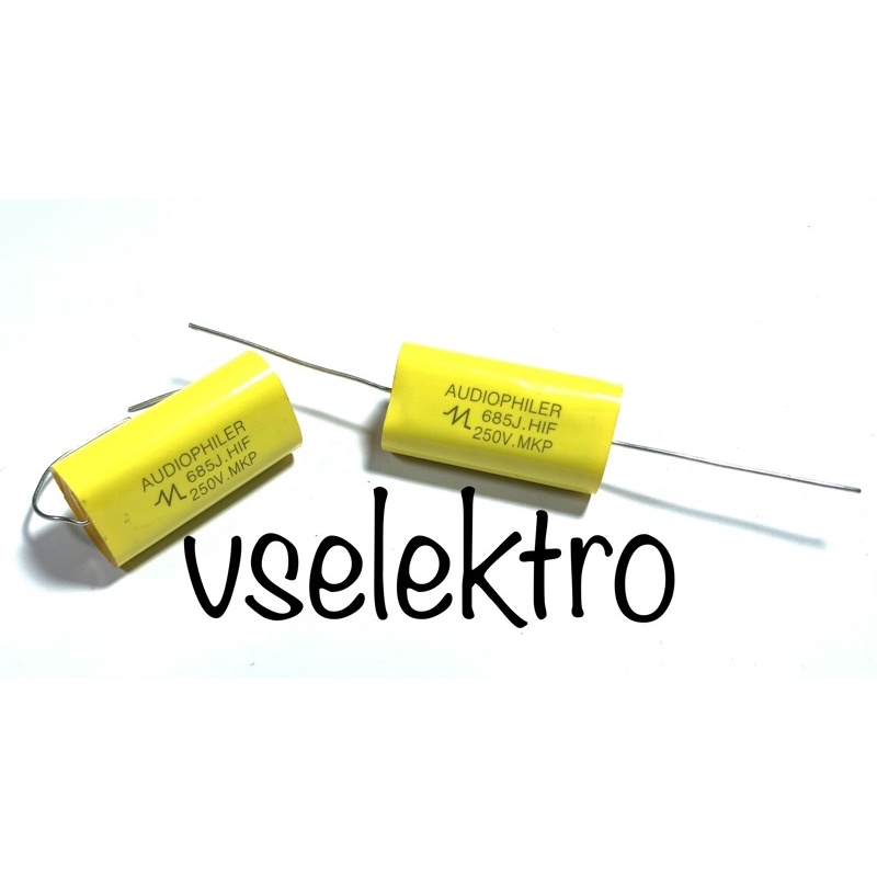 CAPASITOR KAPASITOR FILTER AUDIOPHILER AUDIOPILER TWRATER TWITTER TWEETER 685 6,8uf 6.8uf 250v MKP
