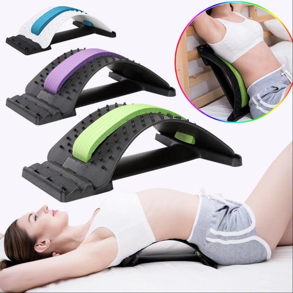 Terapi Tulang Punggung Pinggang Back Stretcher Posture - Magic Back Massager