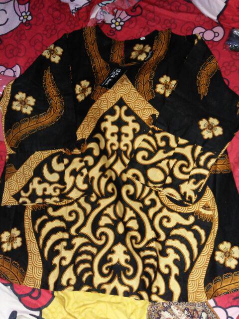 Maura Couple - Sania Ruffle Batik Couple Ori Ndoro Jowi Garansi Termurah Shopee - Batik Modern Solo