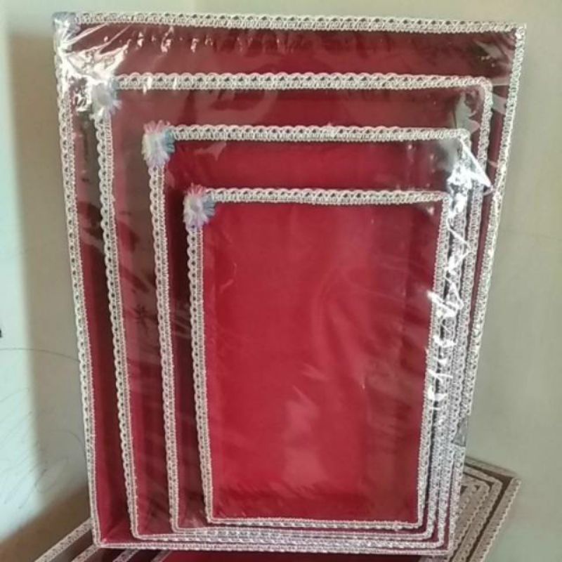 

Kotak Hantaran Seserahan Pernikahan Satu Set Isi 4pcs / Box Kotak Baki Hantaran Seserahan Pernikahan