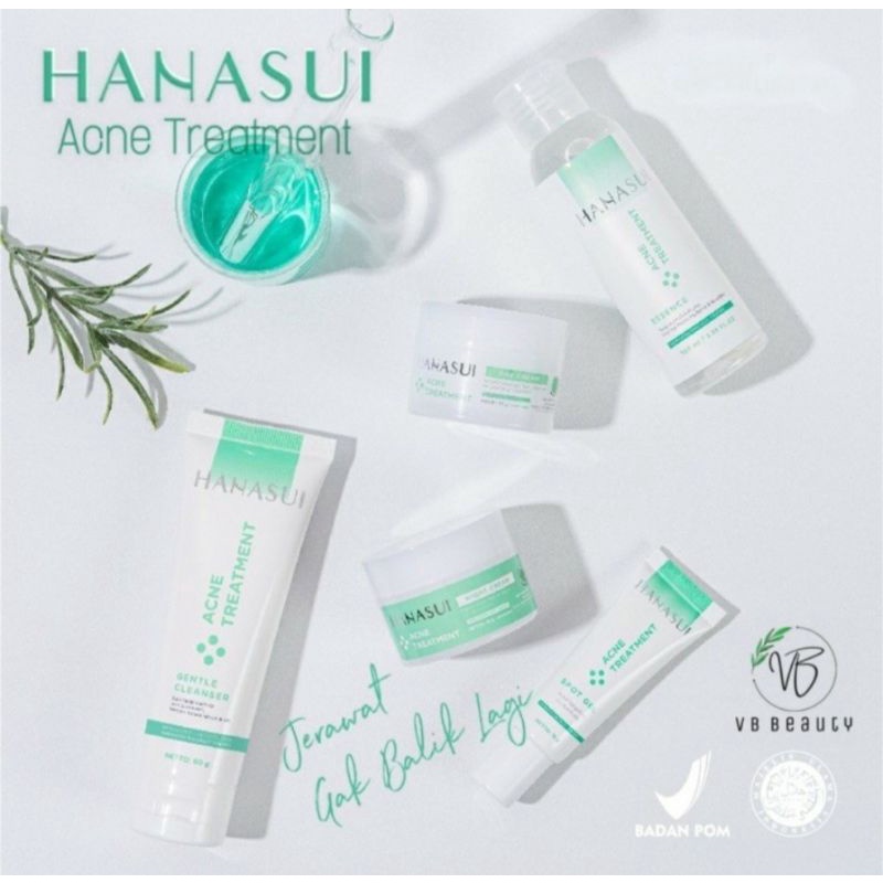 Hanasui skincare acne treatment