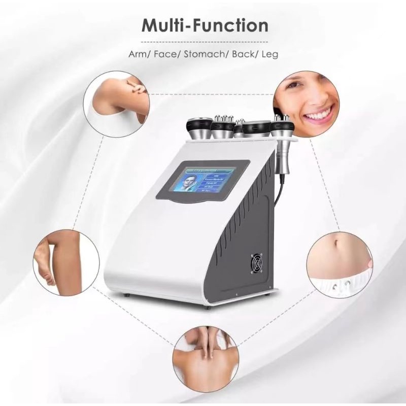 RF 5IN1 RADIO FREQUENCY CAVITASI VACUM SLIMMING BODY TIRUS HILANG KERUTAN WAJAH