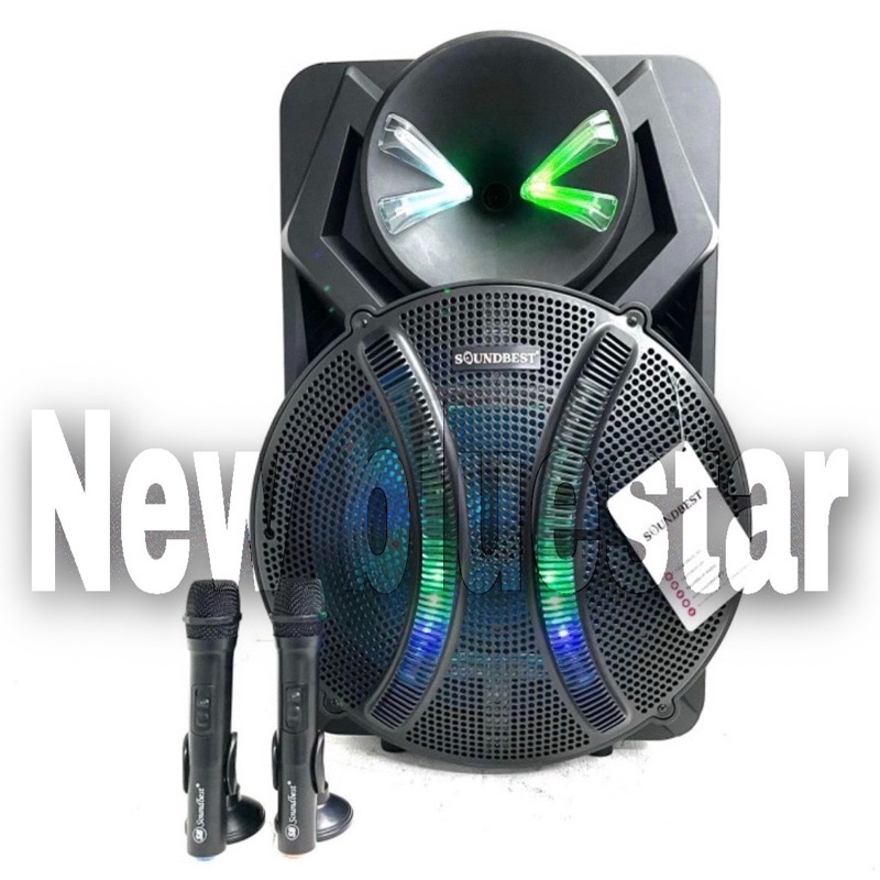 Speaker Portable Wireless Soundbest FT 18 Evolution Original 18 inch Bluetooth