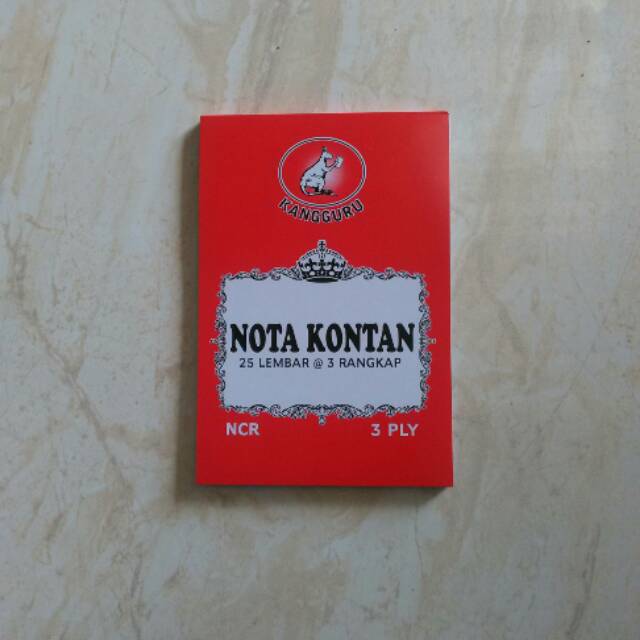 

NOTA KONTAN 3 PLY