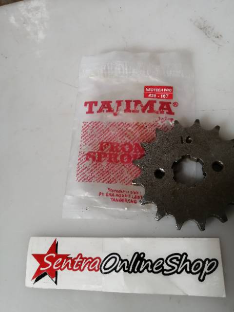 Gir gear Depan Megapro GL pro neotech CB 150 16 428 Tajima