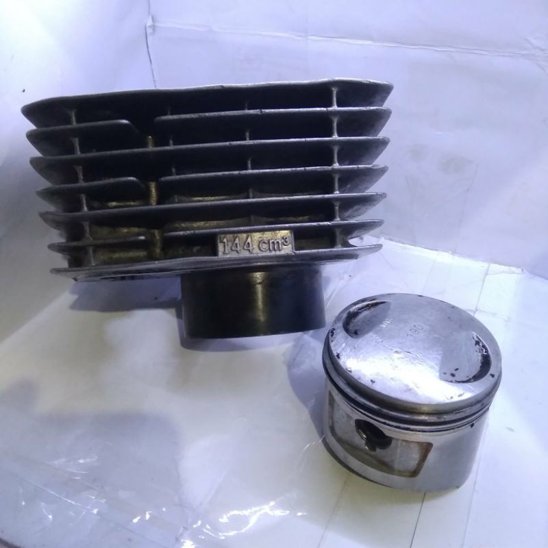 Original Japan Set Blok Boring Seher Gl Pro Black Engine 144cm 145cc Buring Piston Pnp Gl Cb 100 125 Shopee Indonesia Piston gl pro black engine