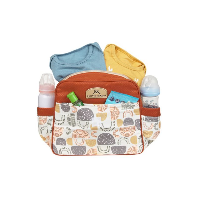 Mom's Baby Tas Bayi Besar/kecil + Tabung Botol Susu Wilona Series - MBT 3050/3049