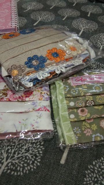 Masker Yuahijab Renda Import Ada Tempat Tisu