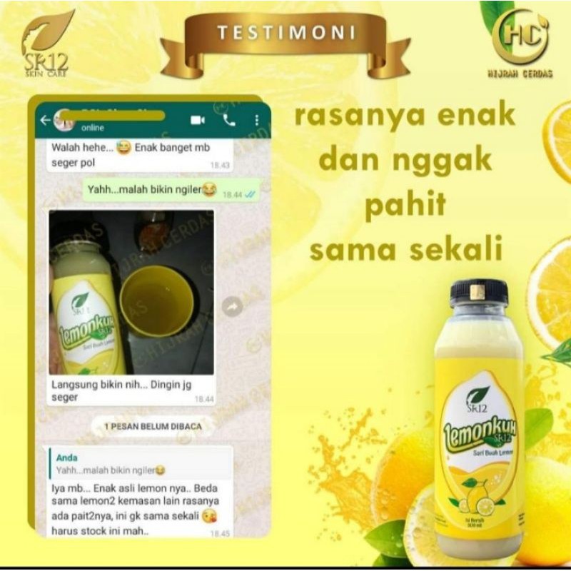 

Lemon Asli /Lemonkuh SR12