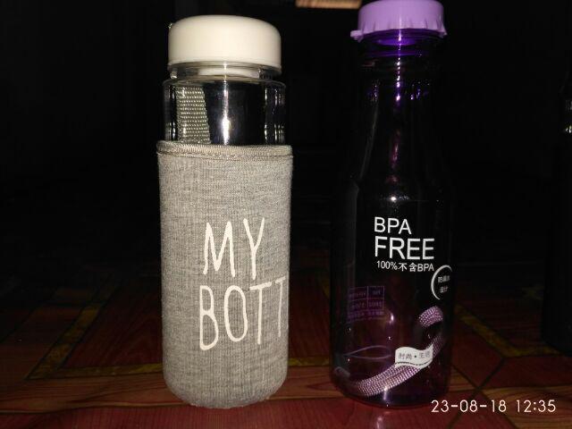 My Bottle Transparan Free Pouch Busa Free Bubble Warp