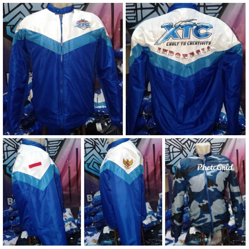 Jaket xtc creativity polet Indonesia kemeja xtc kaos xtc