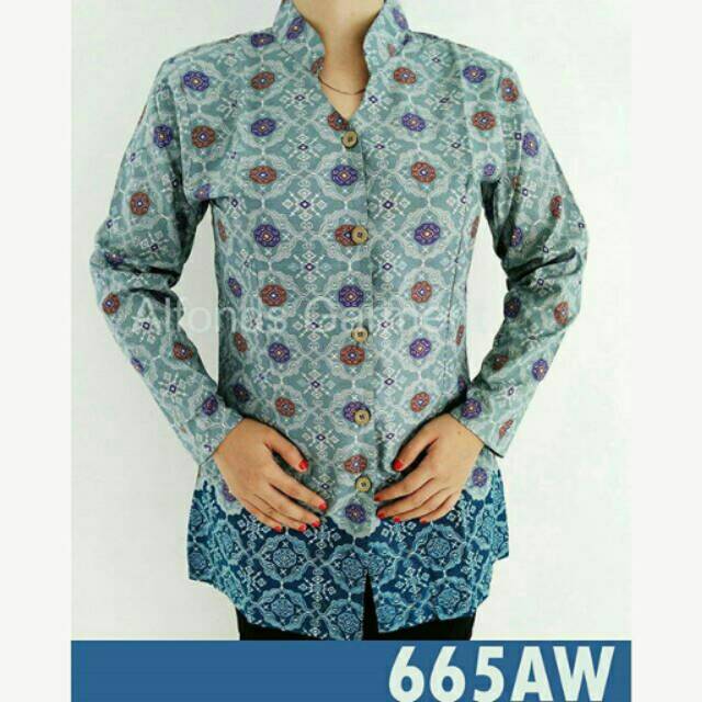 Blouse Batik Wanita, Batik Keraton 665AW