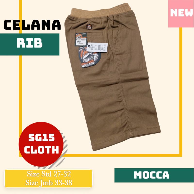 CRLANA RIB PENDEK PRIA DEWASA SG15 CLOTH