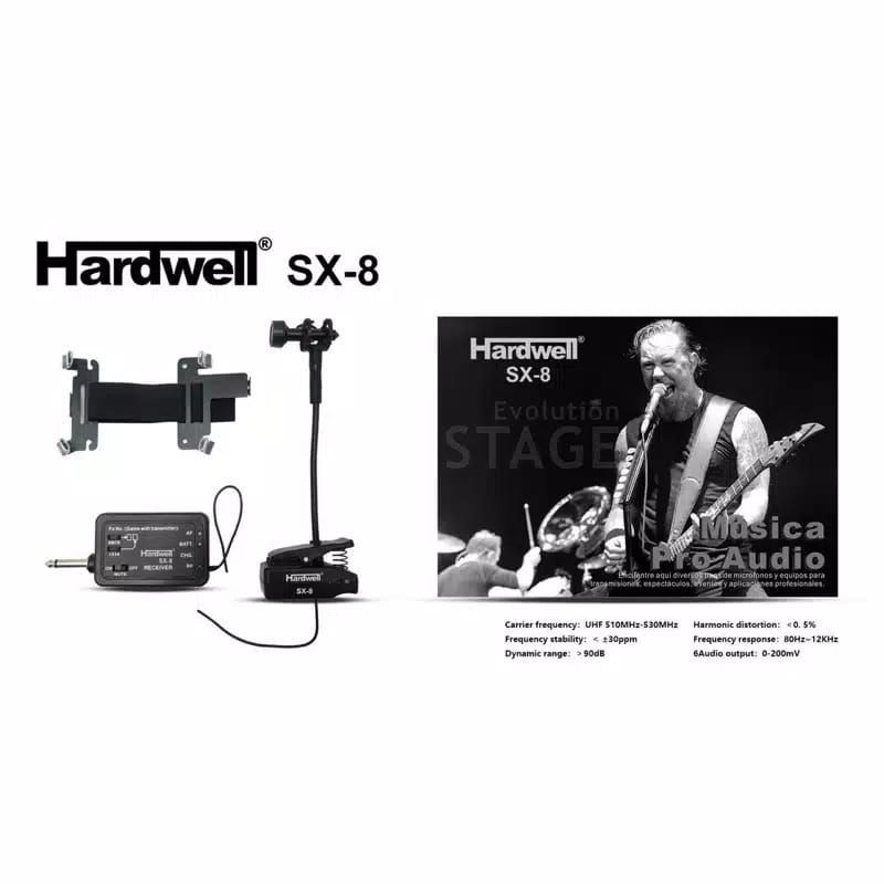 mik/mic saxophone instrument Hardwell SX-8. produk original