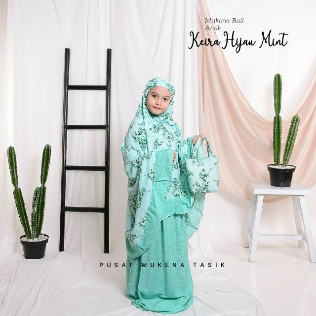 MUKENA ANAK DAN BALITA KATUN BALI KEIRA | KATUN RAYON ANAK | COD PUSAT MUKENA ANAK MURAH