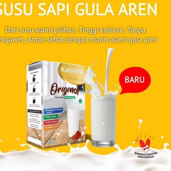 

❄️Tiktok Sell Kalsimilk Gold Susu Gemuk Penggemuk Original #Terbagus