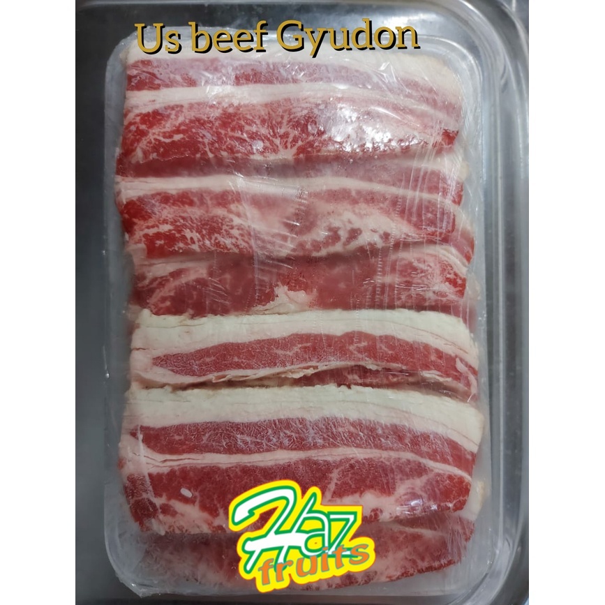 

US SLICE BEEF GYUDON 500 GRAM KETEBALAN 5 ML