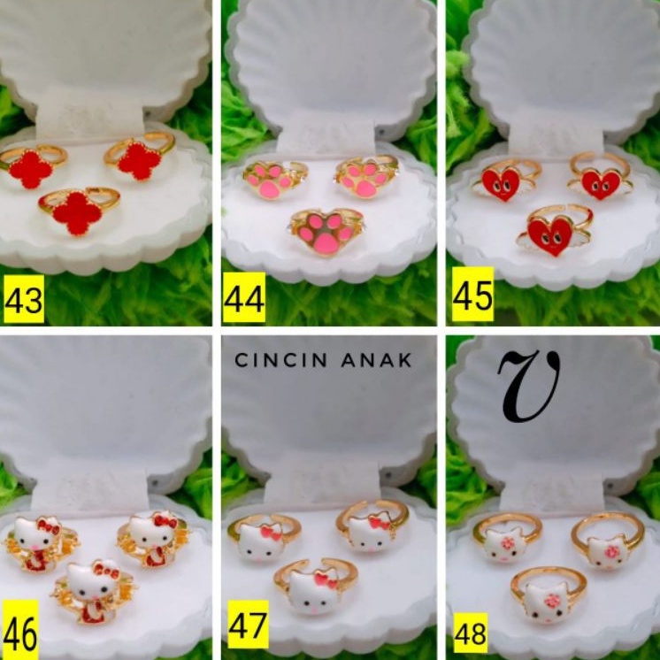 Xuping Perhiasan Cincin Anak C8251