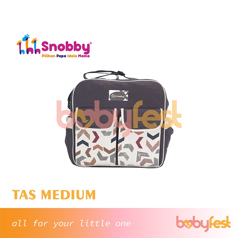 Snobby Tas Bayi Diaper Bag Medium Artsy Series TPT5872