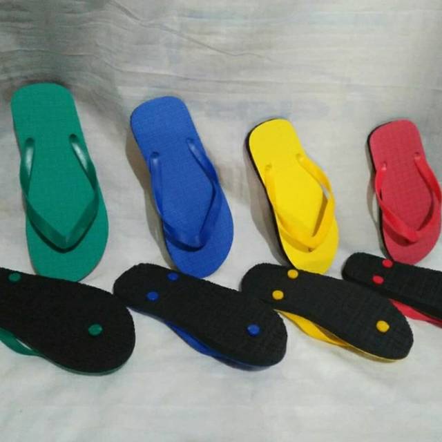 6 PASANG - Sandal Termurah / Sandal Japit Mely Original Seri GROSIR (Tidak Jual Ecer)