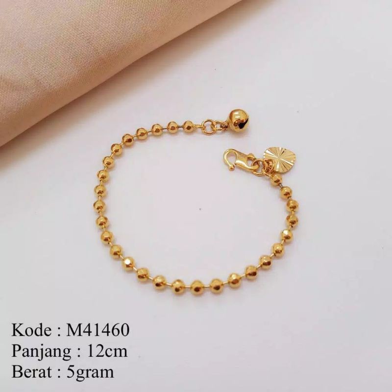 Gelang Tangan Anak Emas Perhiasan Anak Lucu M45022