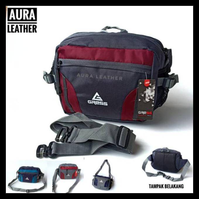 {BISA COD} TAS PRIA MULTI FUNGSI SELEMPANG, PINGGANG & SOREN TERMURAH Kode 883