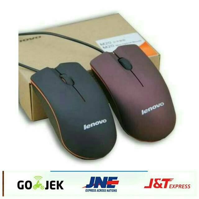 MOUSE WIRED USB/ MOUSE Lenovo M20 100% NEW (PROMO)
