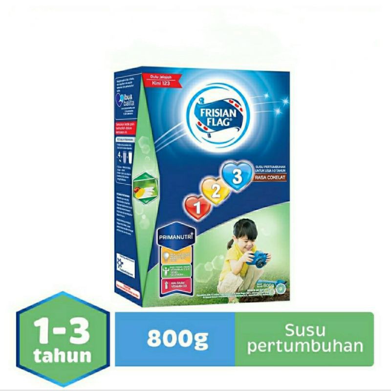 Susu Frisian Flag 123 kemasan 800gr - Susu Pertumbuhan Frisian Flag